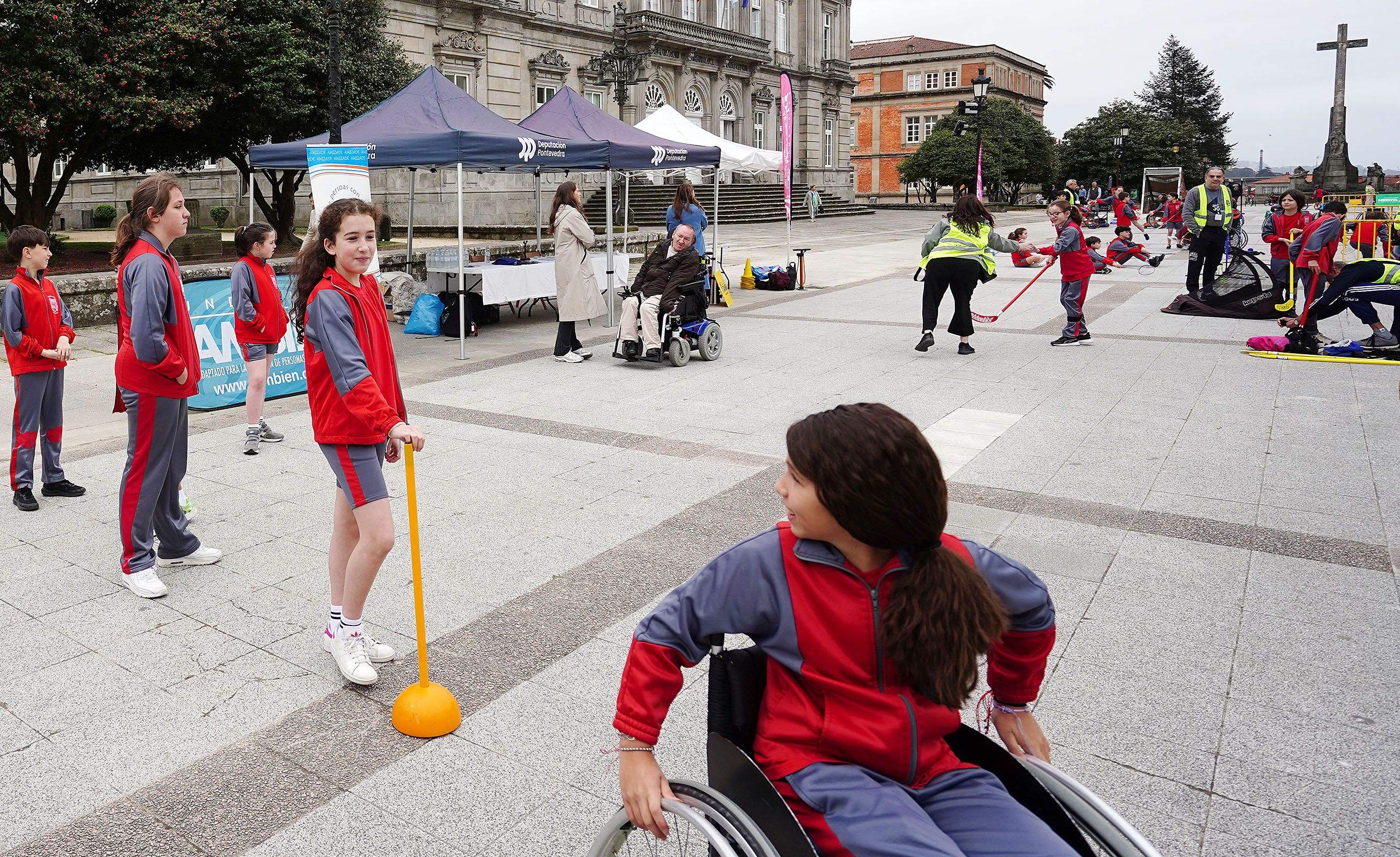 VI Xornada Multideportiva Adaptada na Avenida Montero Ríos VI Xornada Multideportiva Adaptada na Avenida Montero Ríos