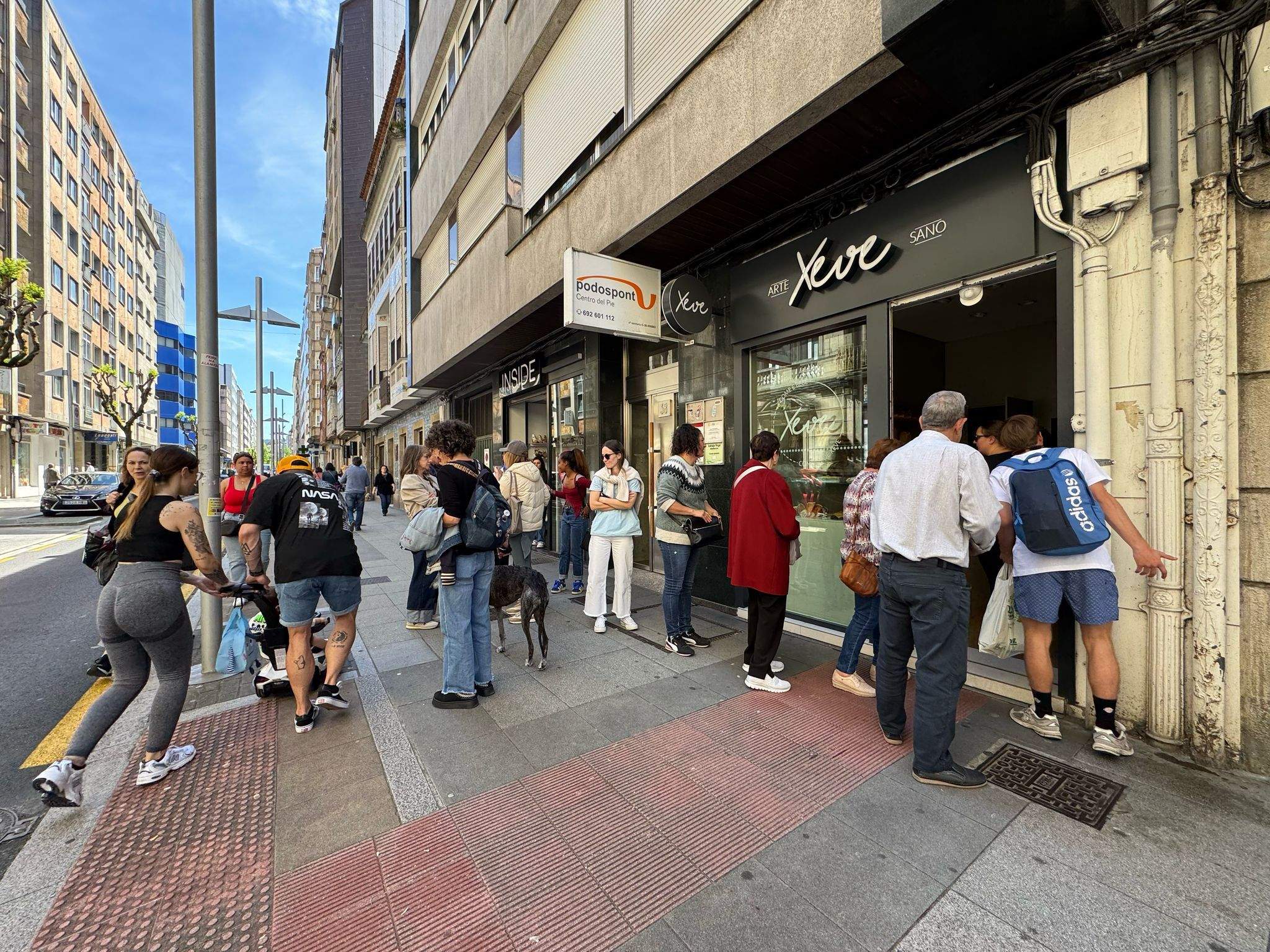Pontevedra, durante o apagamento xeneralizado da rede eléctrica