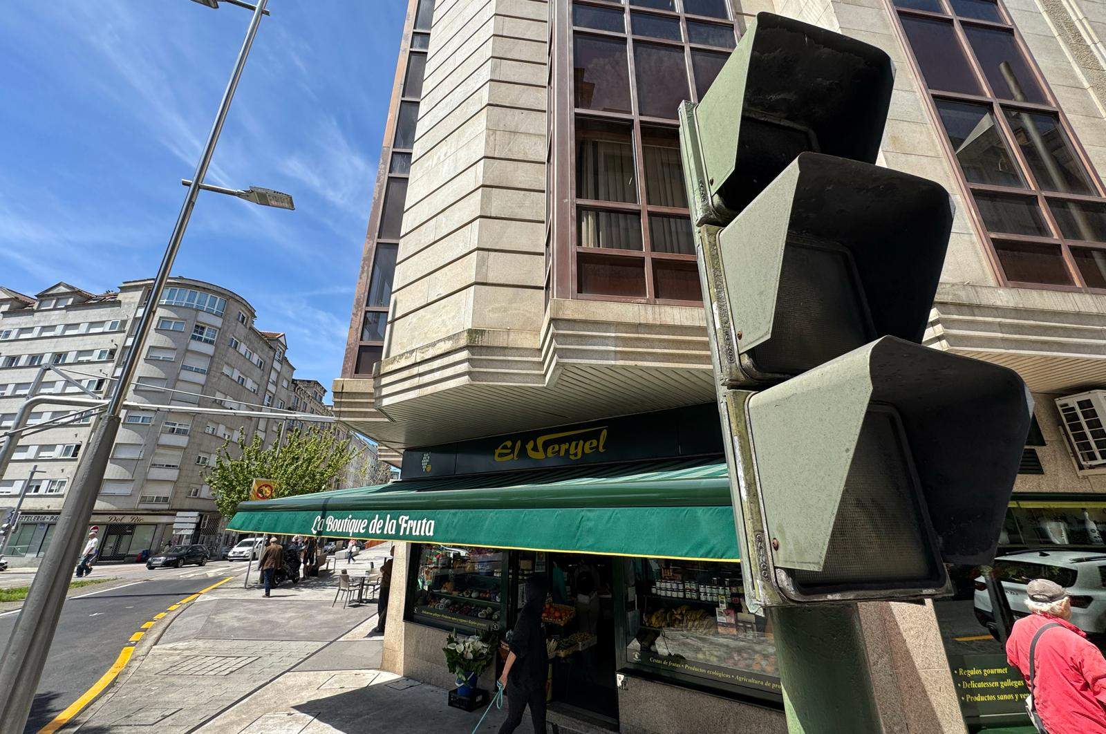 Pontevedra, durante o apagamento xeneralizado da rede eléctrica
