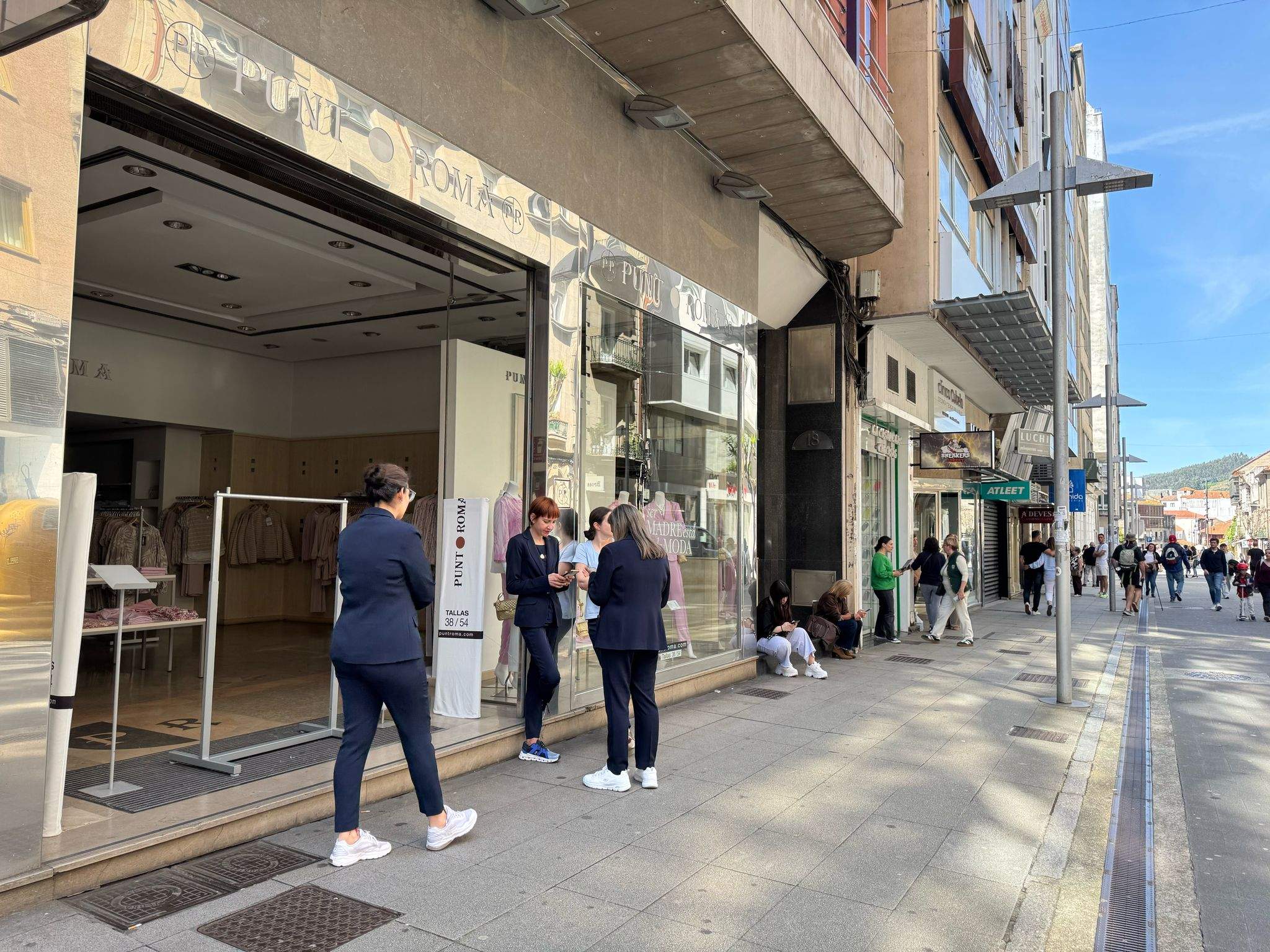 Pontevedra, durante o apagamento xeneralizado da rede eléctrica