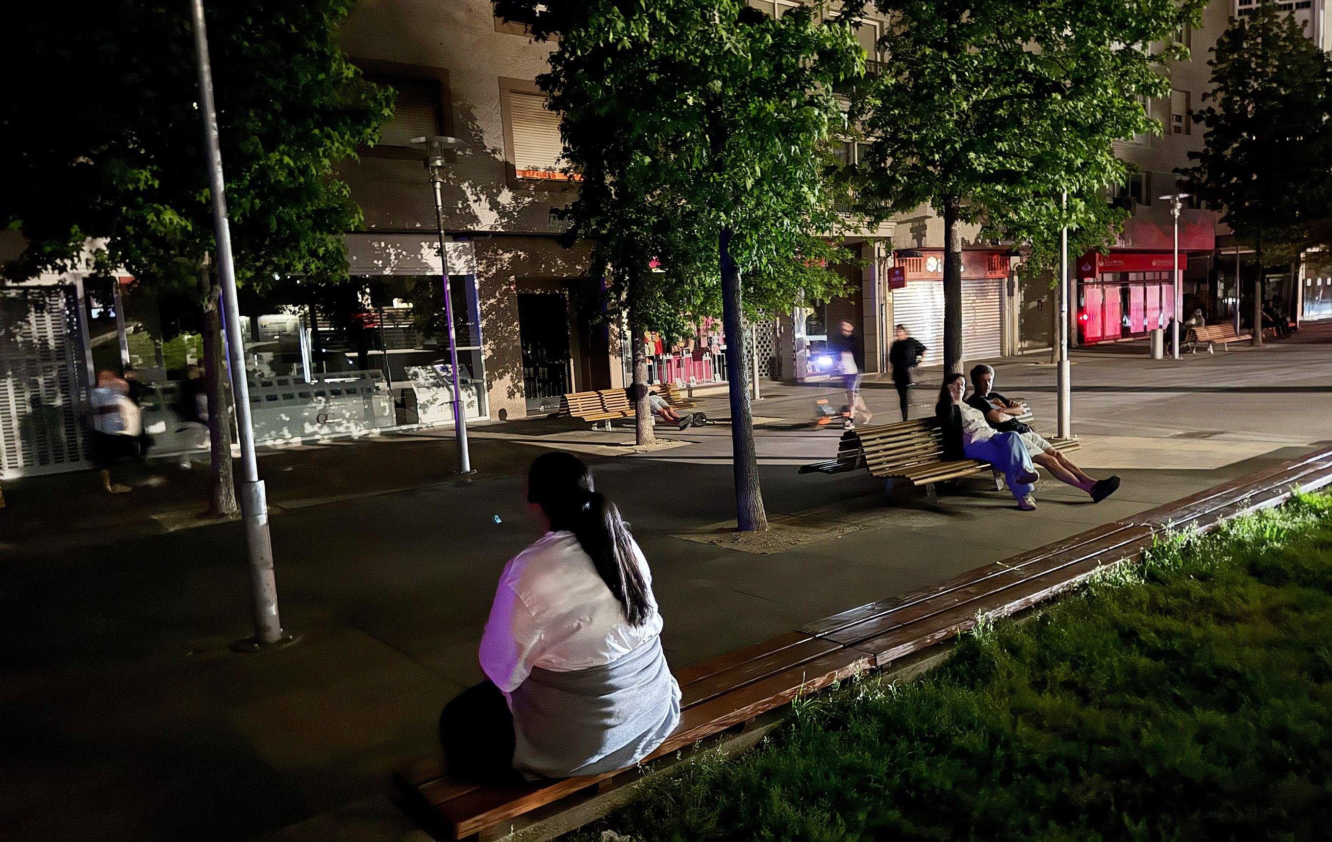 Así se viviu o apagón eléctrico durante a noite do luns 28 de abril