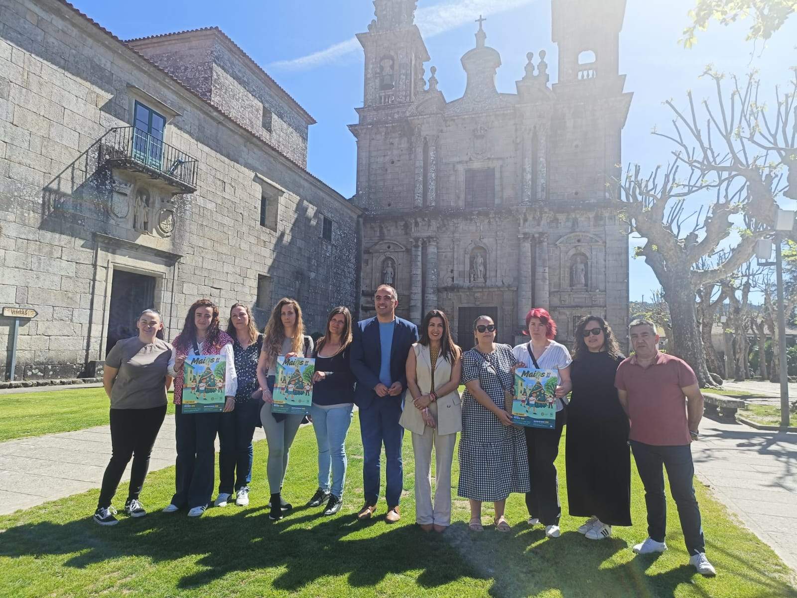 Presentación da Festa dos Maios en Poio