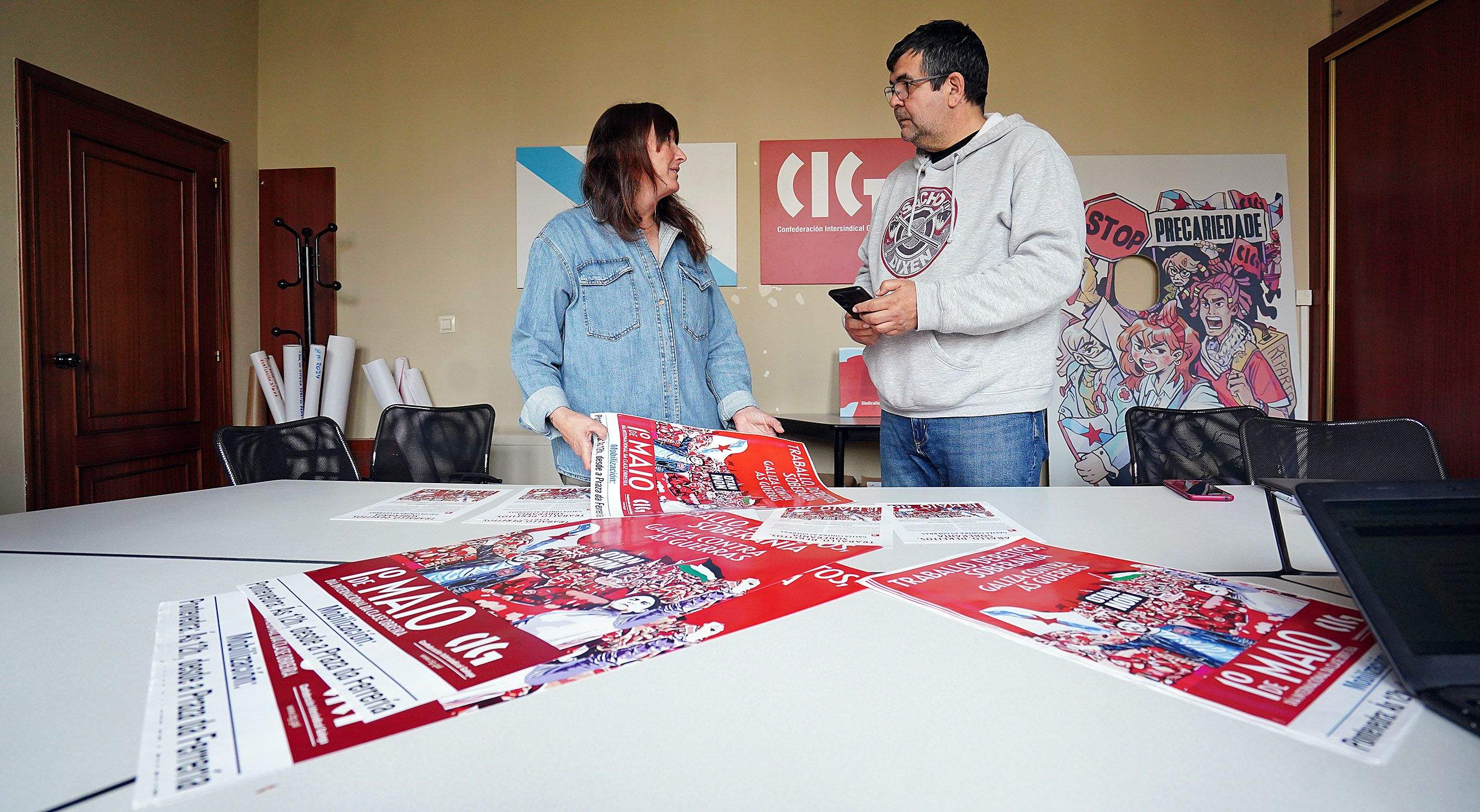 Diana Rodríguez e Marcos Conde