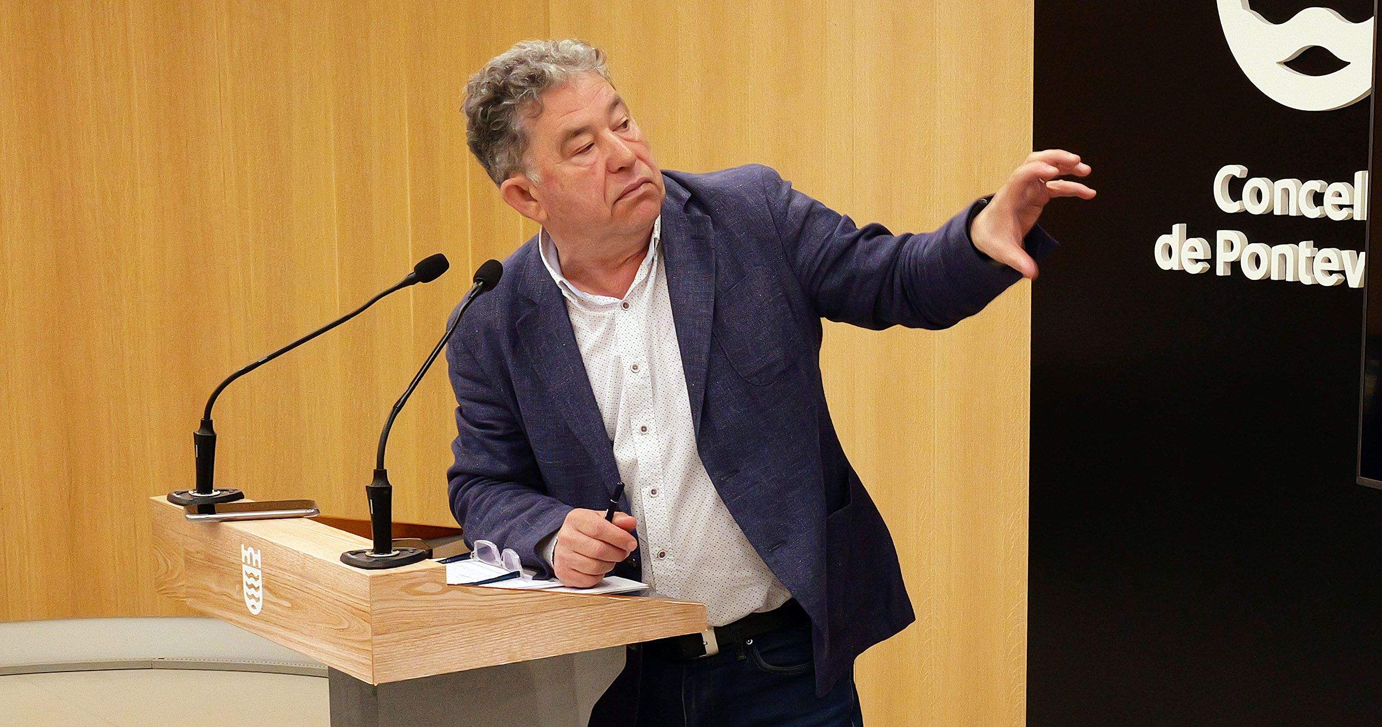 Miguel Anxo Fernández Lores, alcalde de Pontevedra
