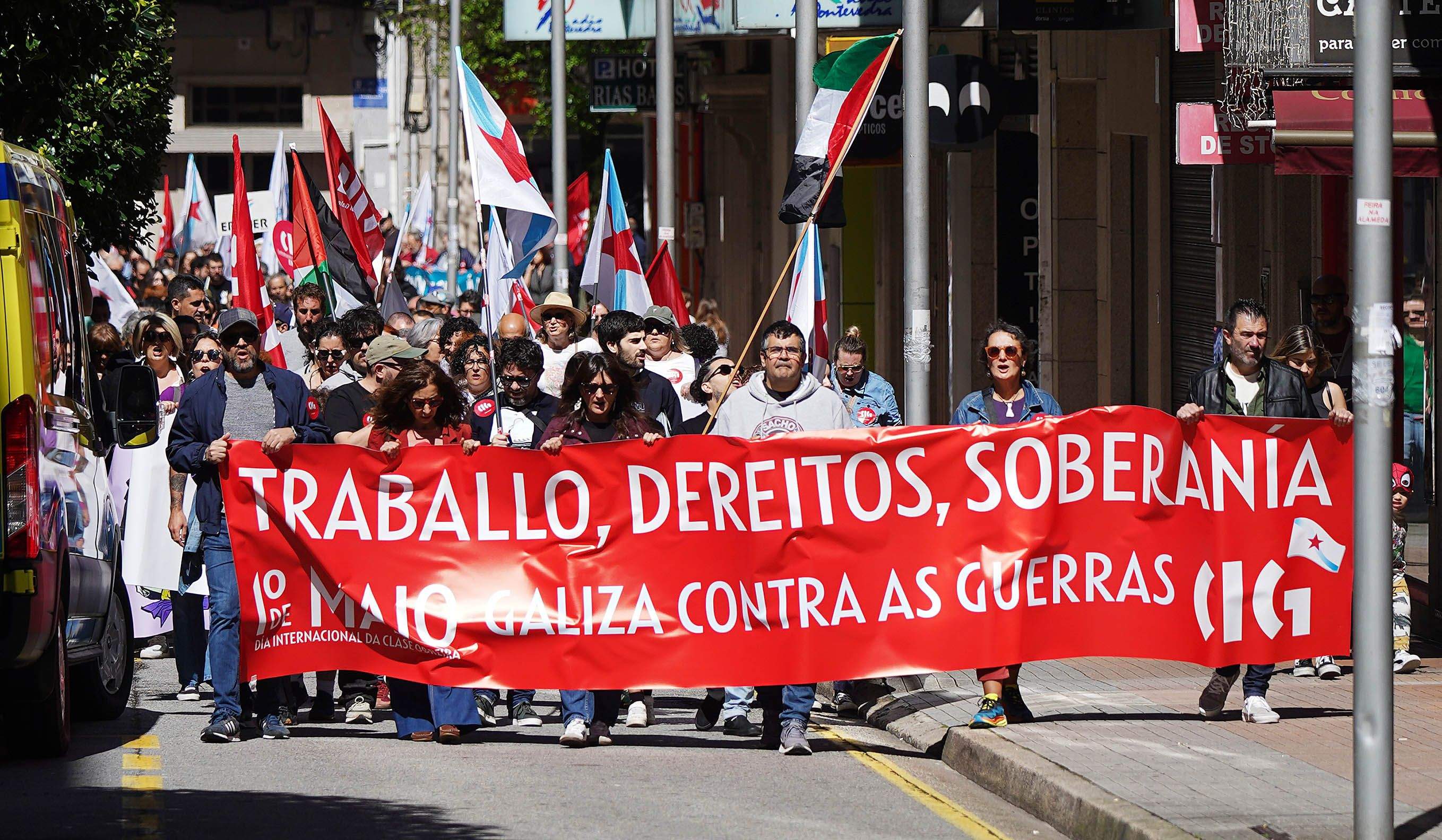 Manifestación de CIG el 1 de mayo de 2025 Manifestación de CIG el 1 de mayo de 2025