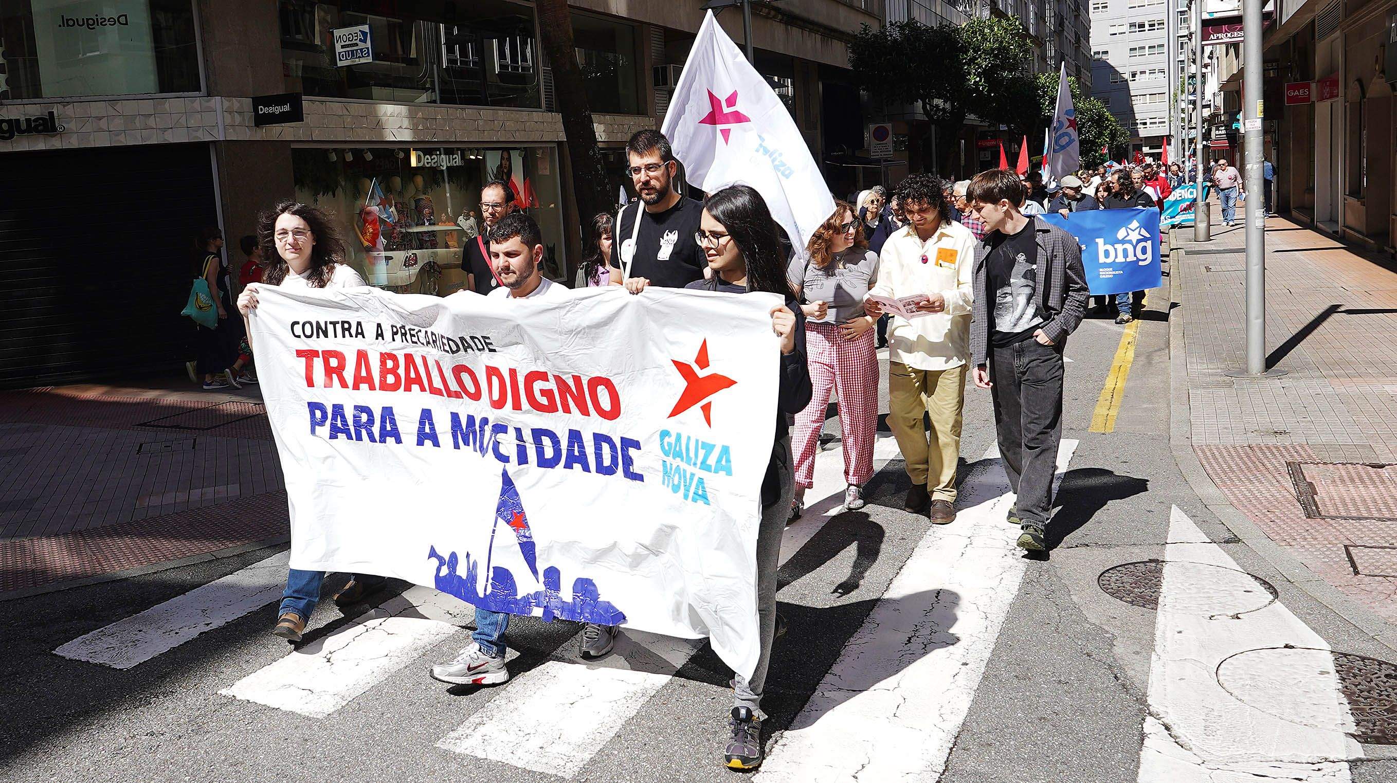 Manifestación de CIG el 1 de mayo de 2025 Manifestación de CIG el 1 de mayo de 2025