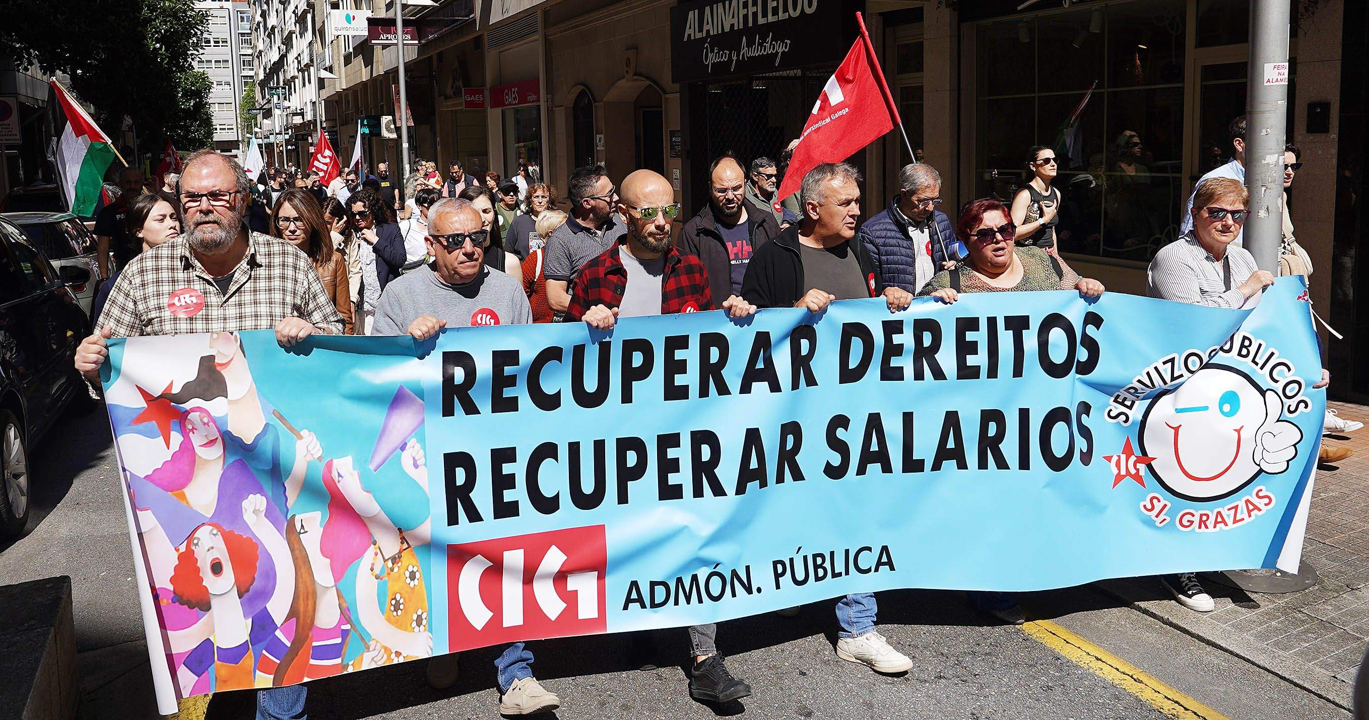 Manifestación de CIG el 1 de mayo de 2025 Manifestación de CIG el 1 de mayo de 2025