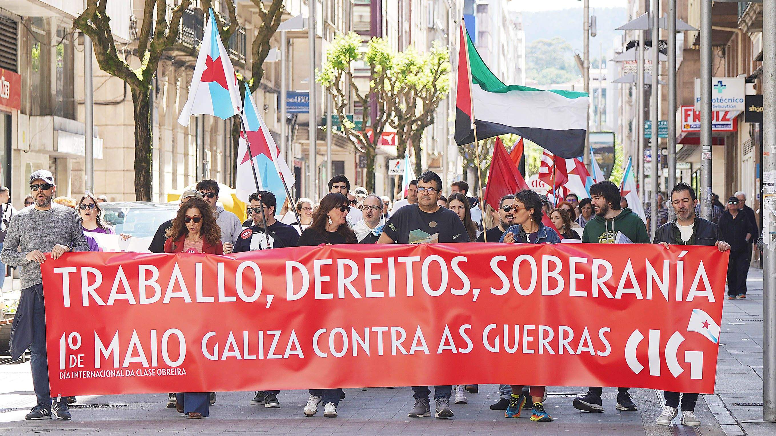 Manifestación de CIG el 1 de mayo de 2025 Manifestación de CIG el 1 de mayo de 2025