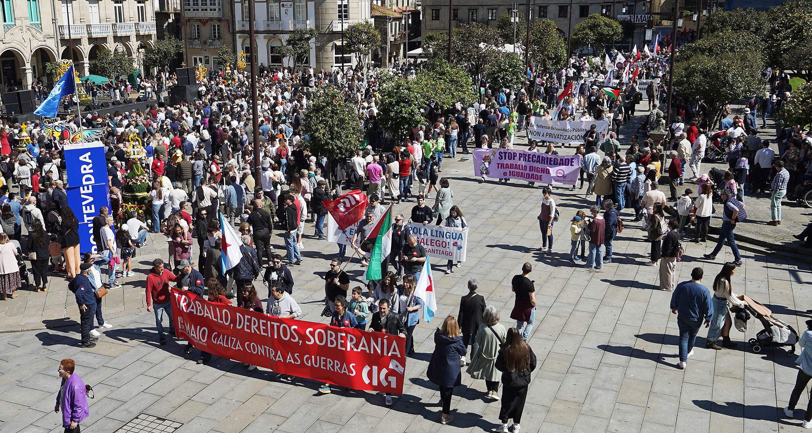 Manifestación de CIG el 1 de mayo de 2025 Manifestación de CIG el 1 de mayo de 2025
