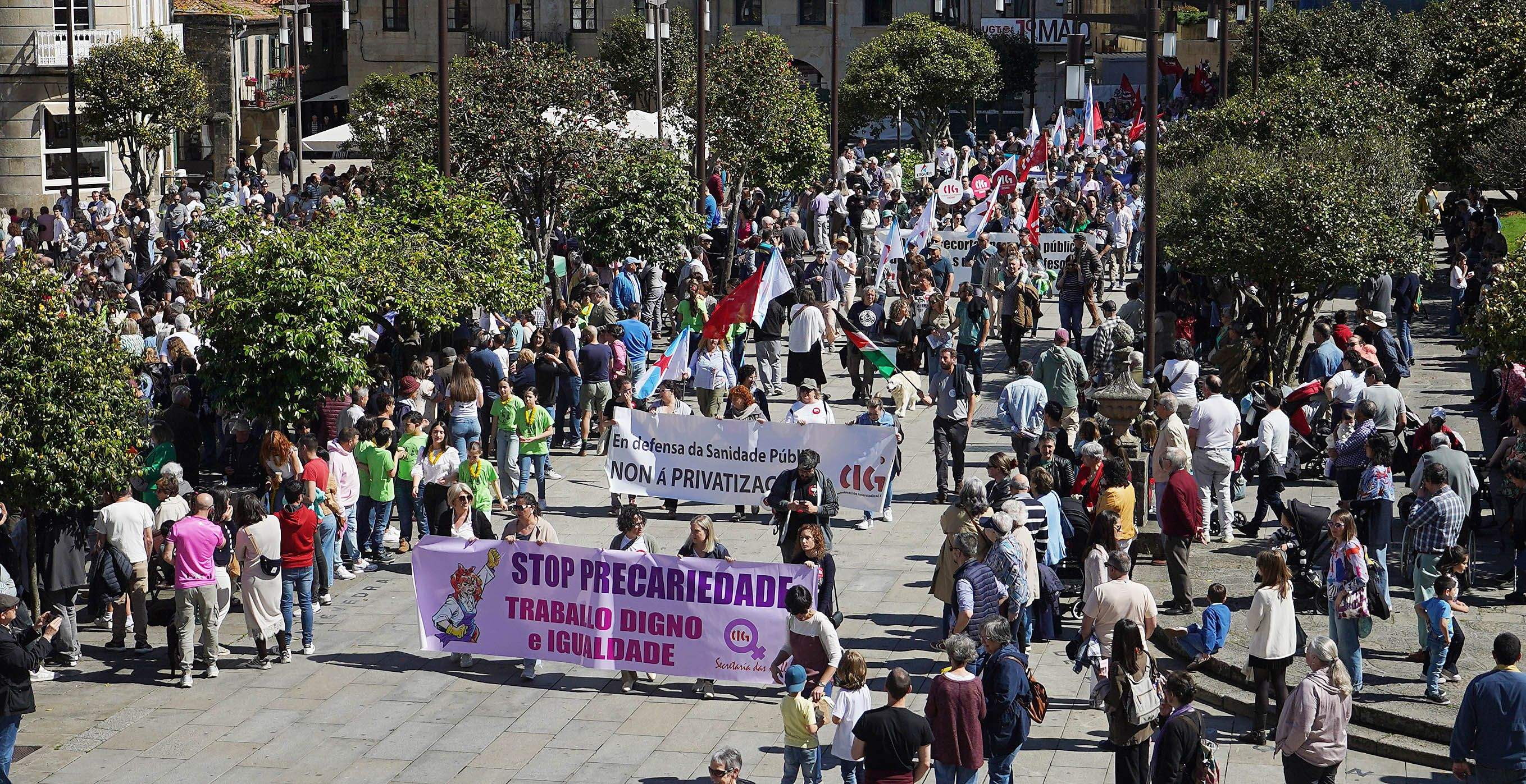 Manifestación de CIG el 1 de mayo de 2025 Manifestación de CIG el 1 de mayo de 2025