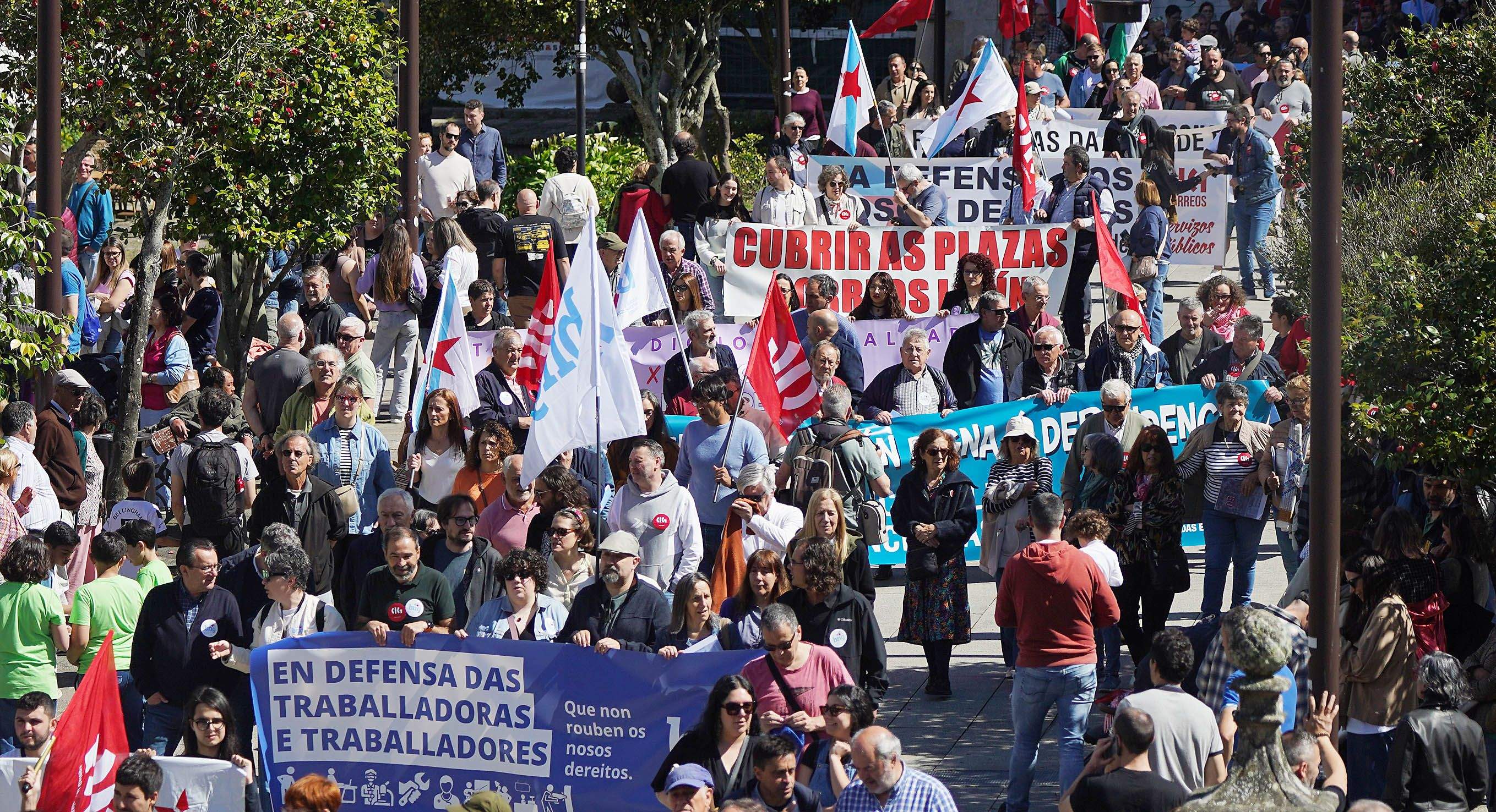 Manifestación de CIG el 1 de mayo de 2025 Manifestación de CIG el 1 de mayo de 2025