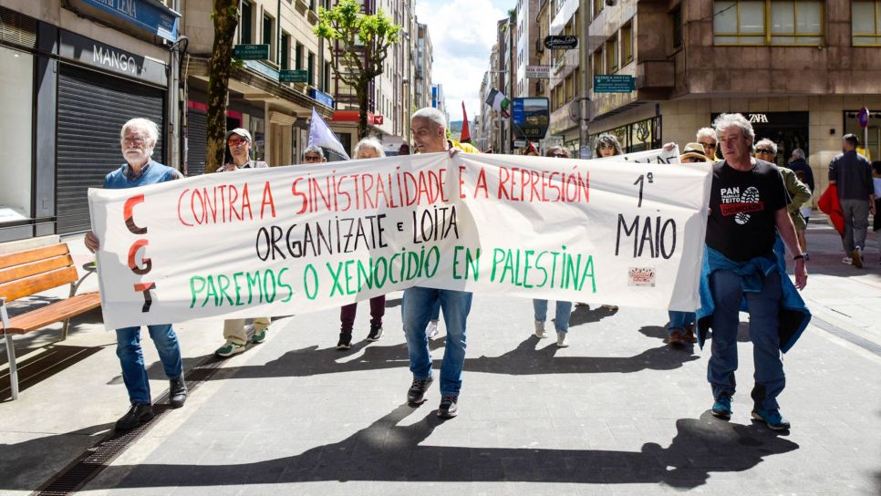 Manifestación de CGT o 1 de maio de 2025 Manifestación de CGT o 1 de maio de 2025