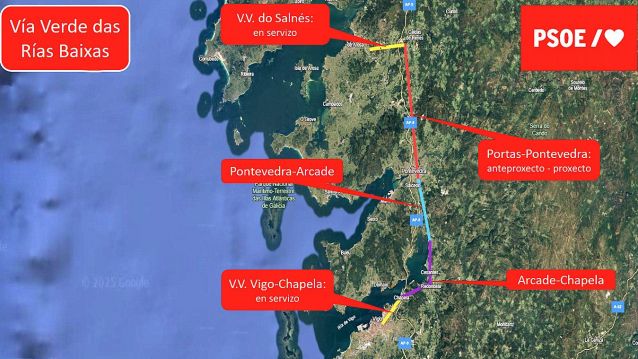 Proposta de Vía Verde das Rías Baixas Proposta de Vía Verde das Rías Baixas