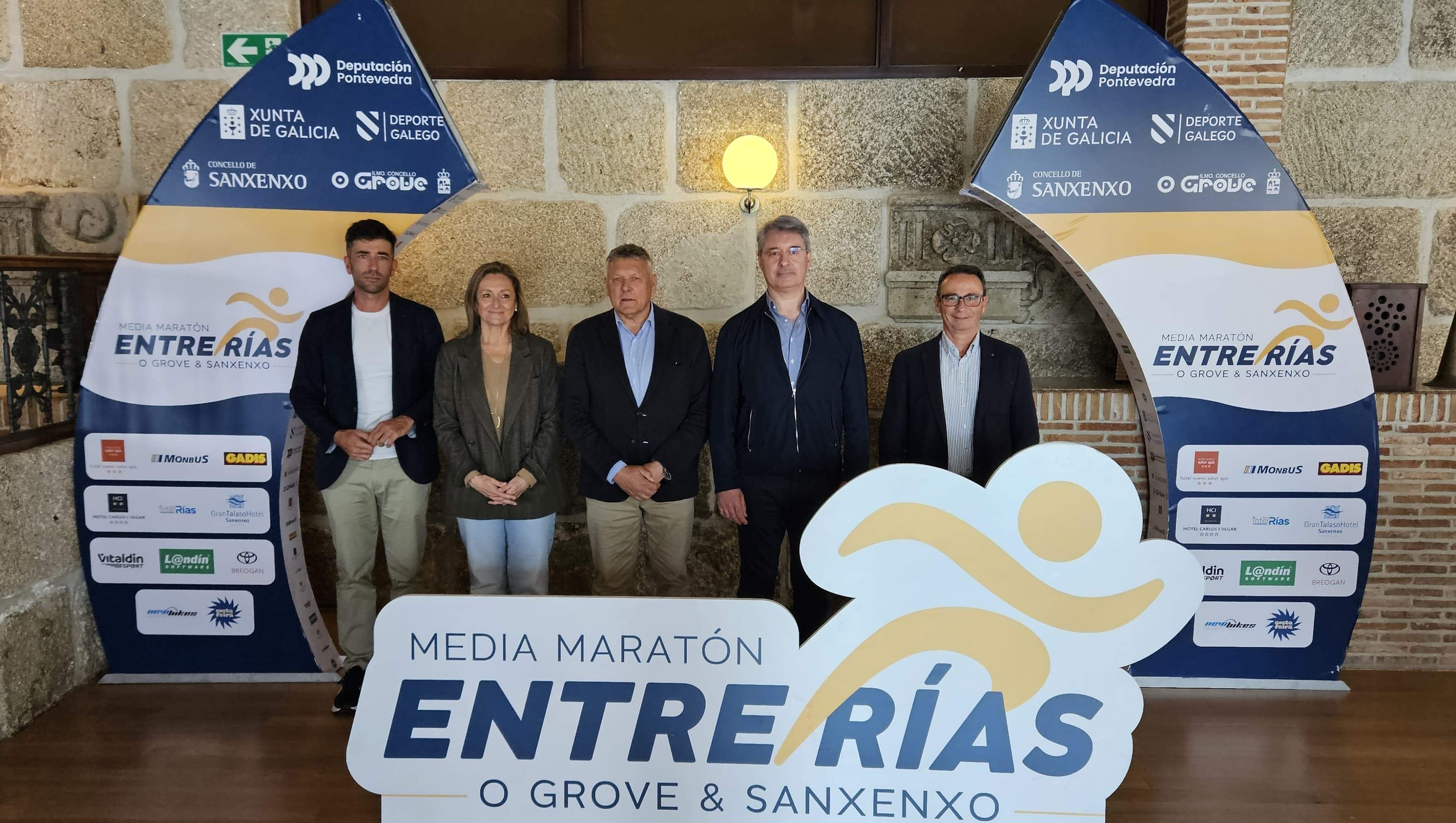 Presentación do segundo Medio Maratón Entre Rías