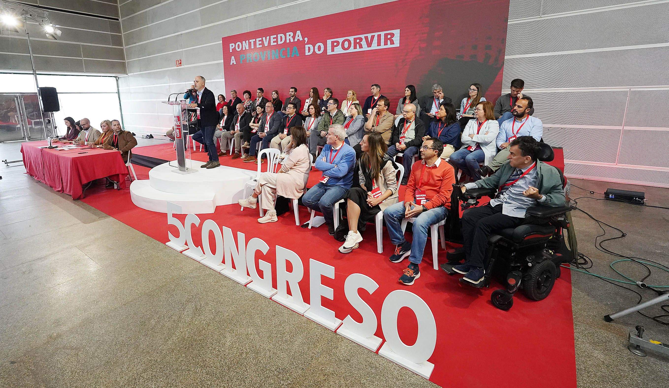 V Congreso do PSdeG de Pontevedra V Congreso do PSdeG de Pontevedra