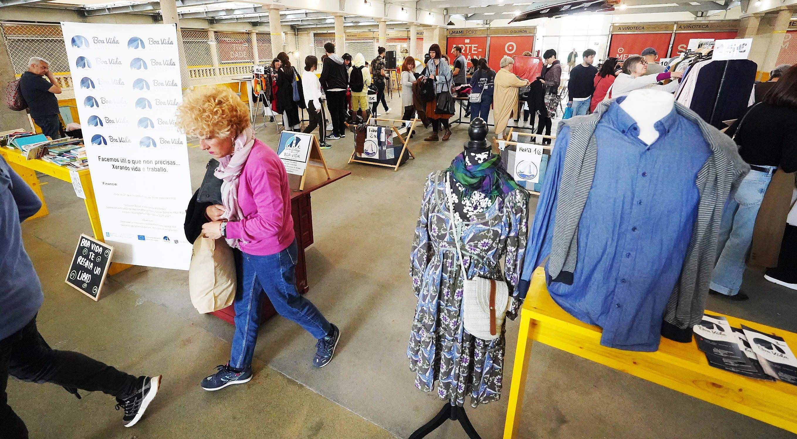 I Feira Vintage Boa Vida no mercado municipal