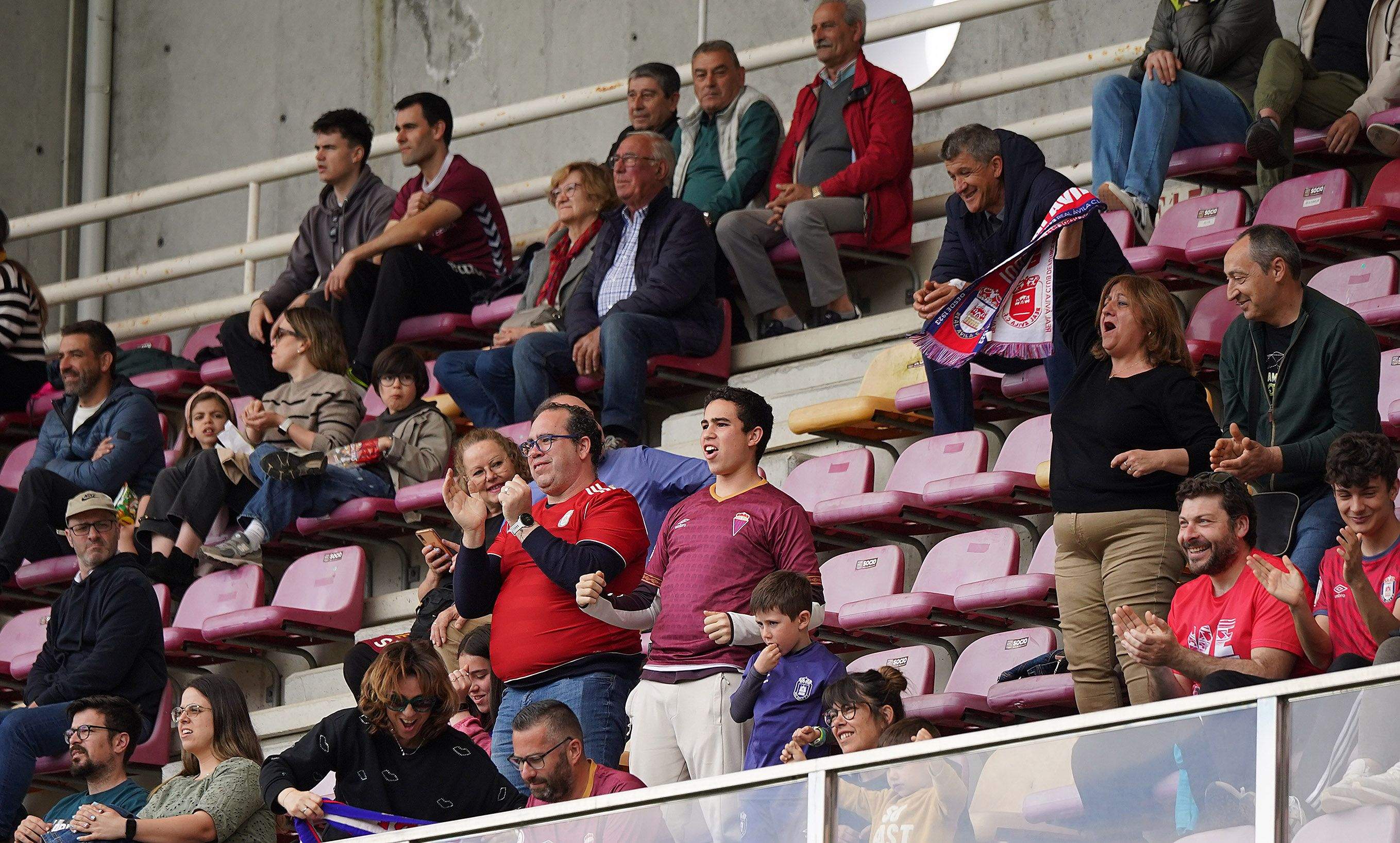 Partido Pontevedra CF - Real Ávila en Pasarón