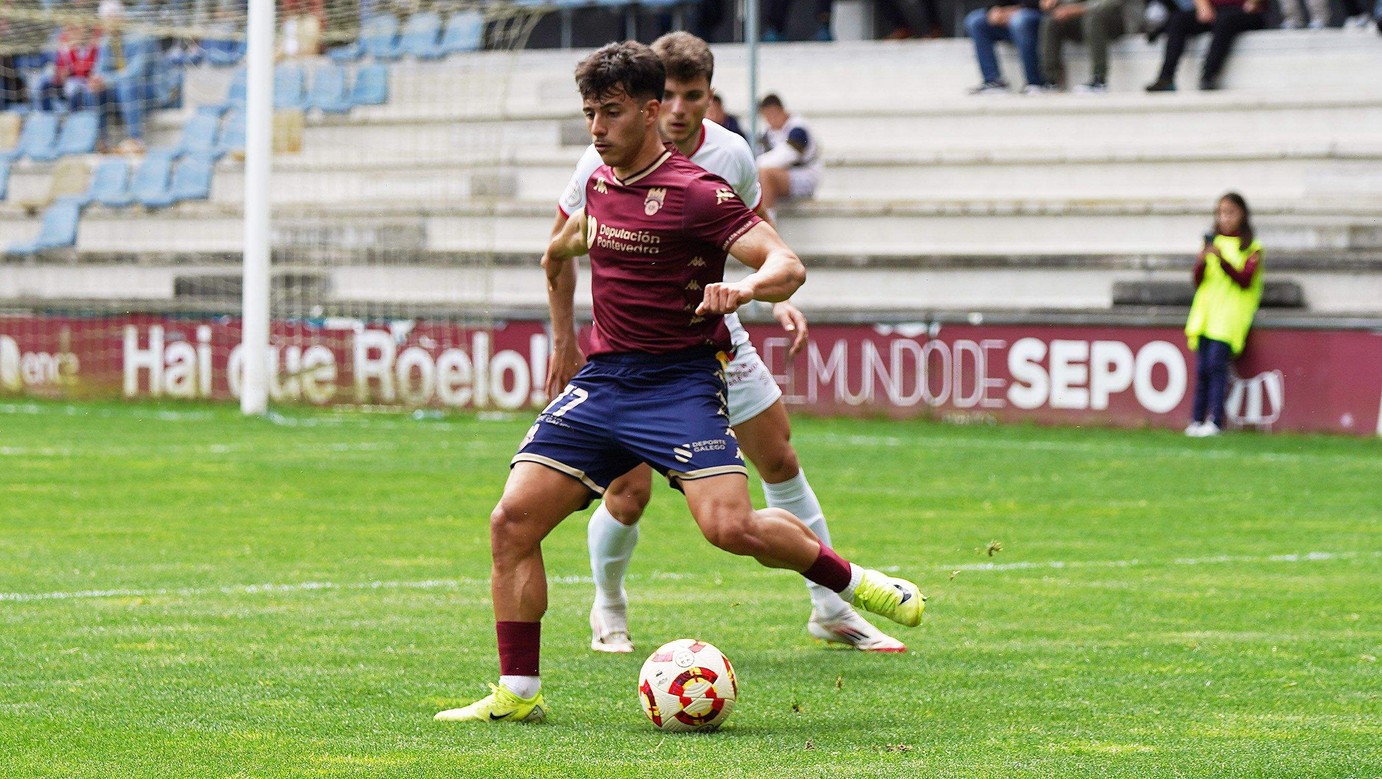 Partido Pontevedra CF - Real Ávila en Pasarón