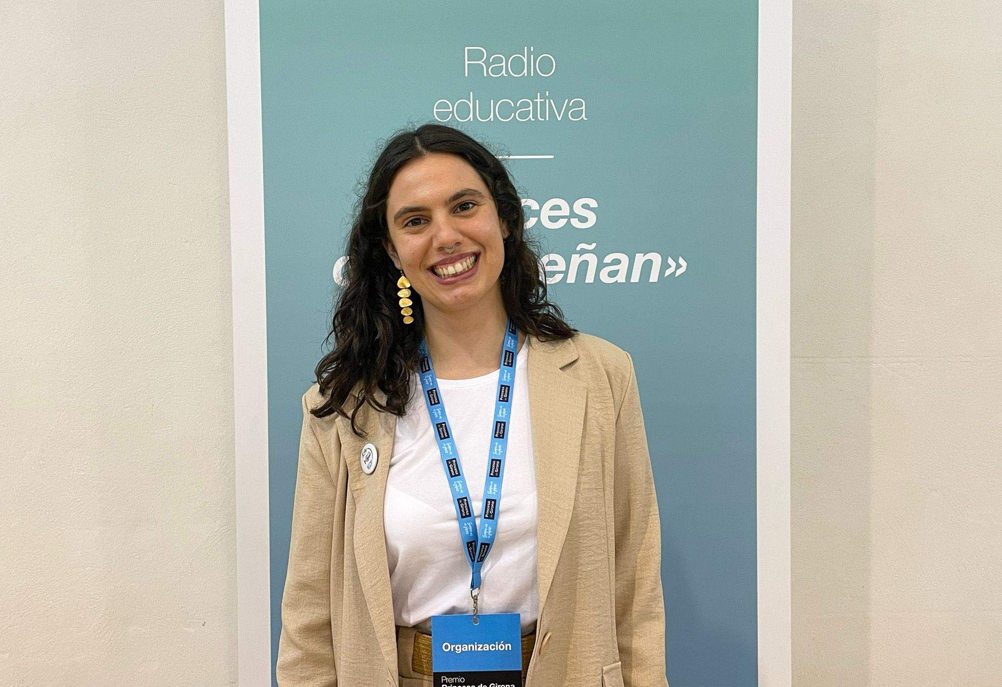 Paula Vila foi seleccionada no programa para futuro profesorado da Fundación Princesa de Girona