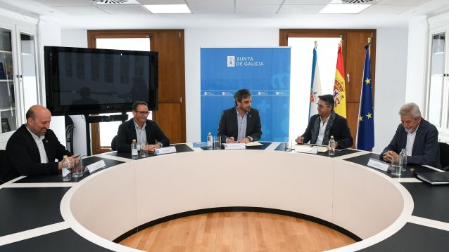 O vicepresidente da Xunta asina o convenio coa Fundación Galega contra o narcotráfico O vicepresidente da Xunta asina o convenio coa Fundación Galega contra o narcotráfico
