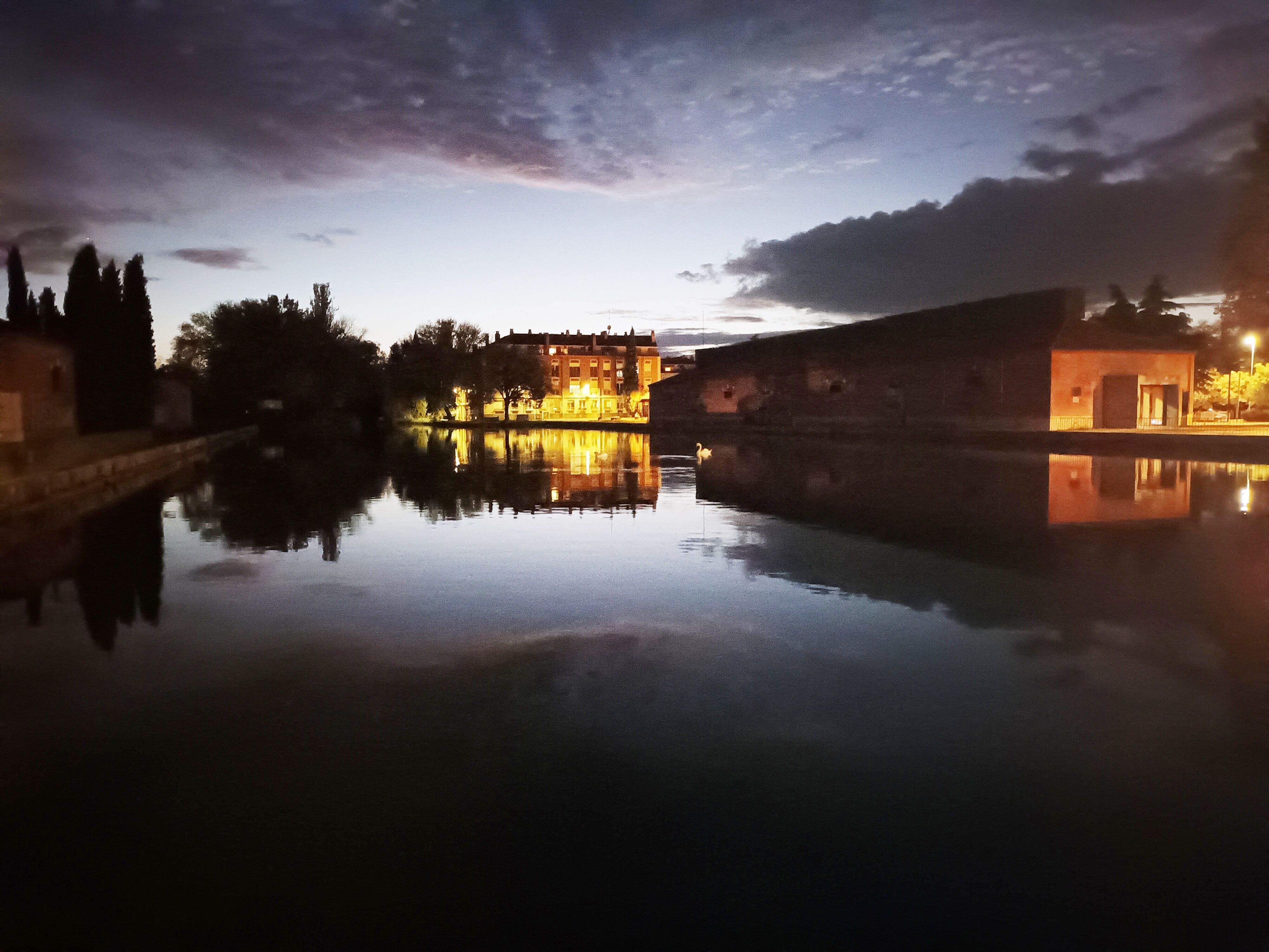 Palencia, dársenas do Canal de Castilla