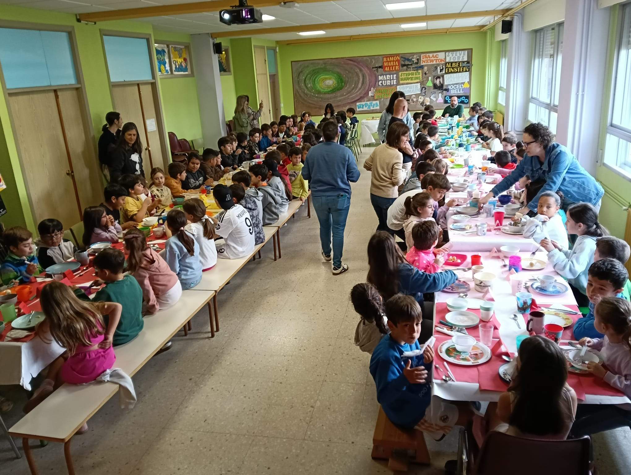 Almorzo saudable no CEP Riomaior