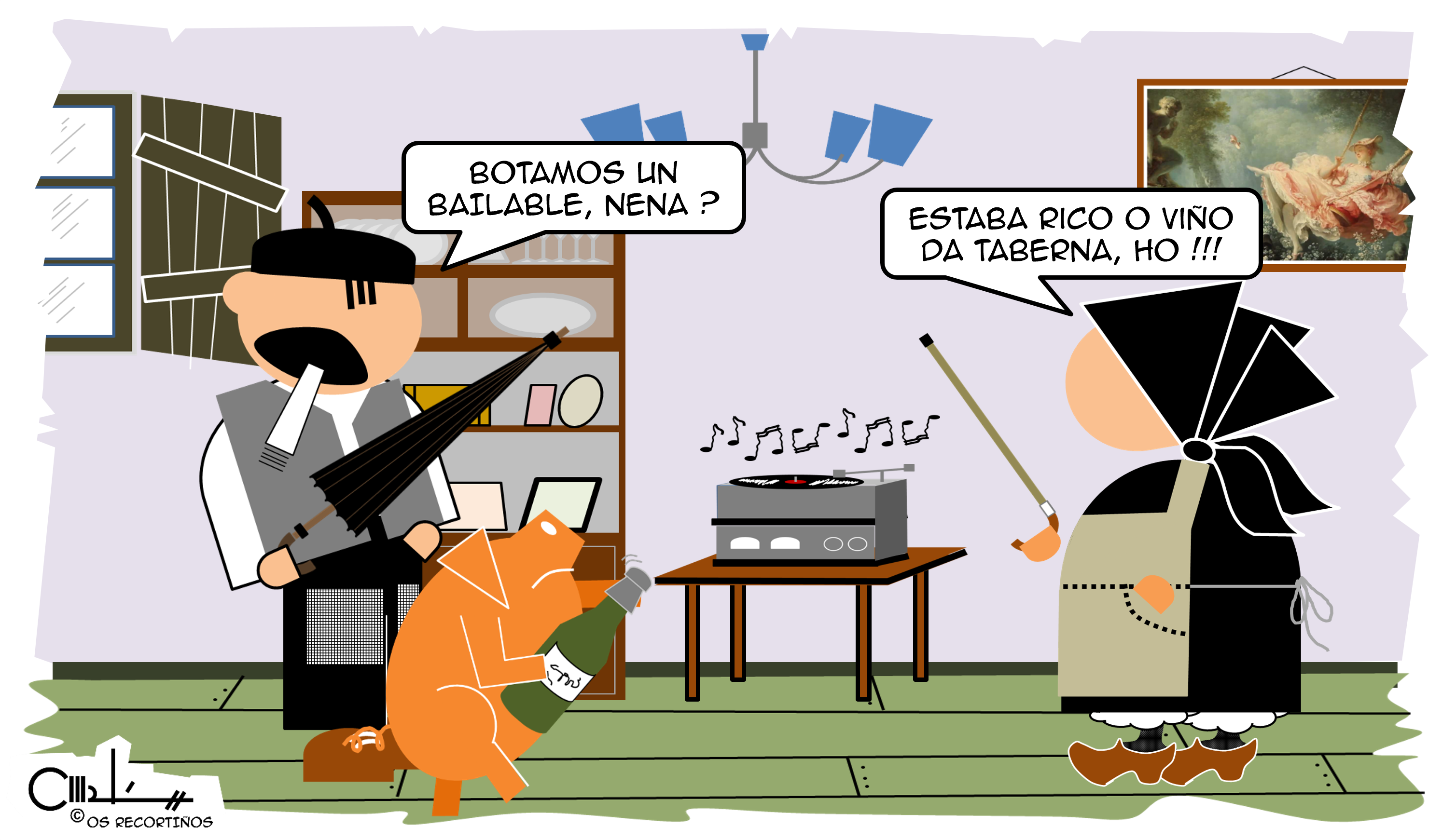 Recortiños Vir bos da taberna