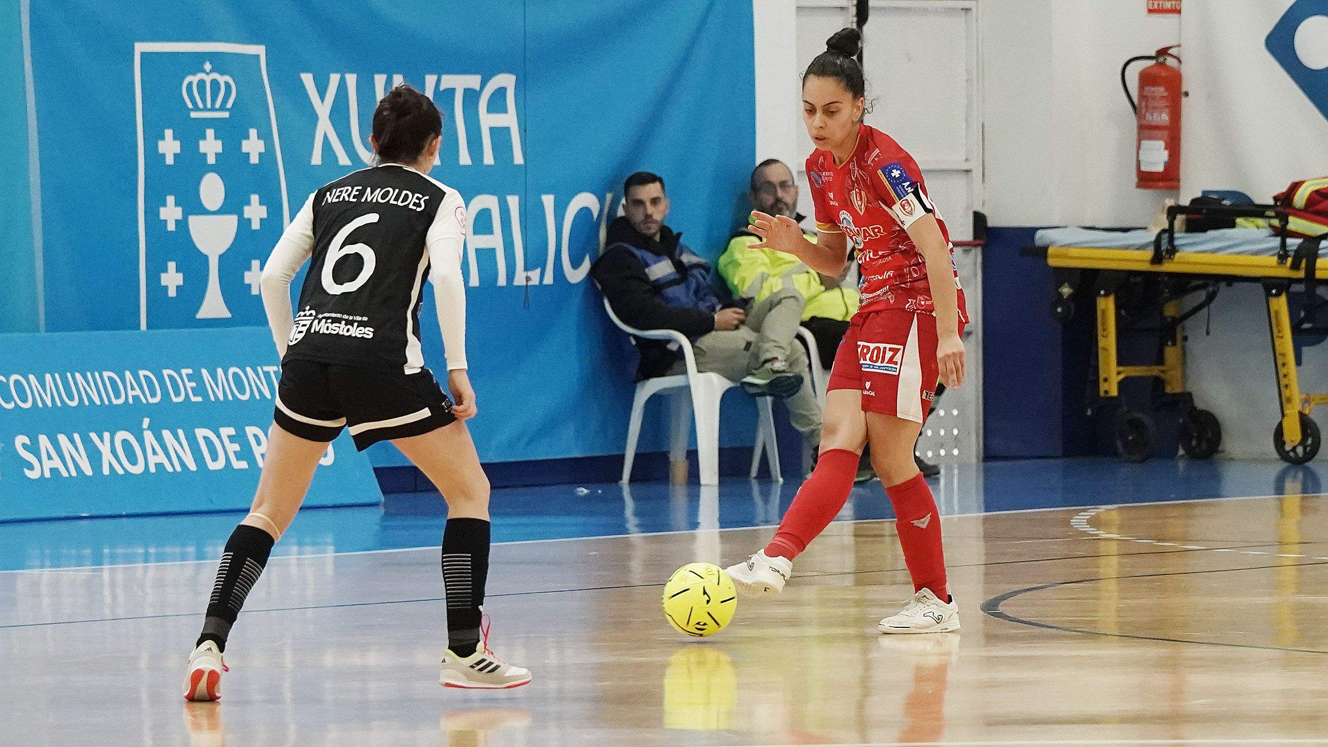 Partido entre el Poio Pescamar y Móstoles en A Seca Partido entre el Poio Pescamar y Móstoles en A Seca