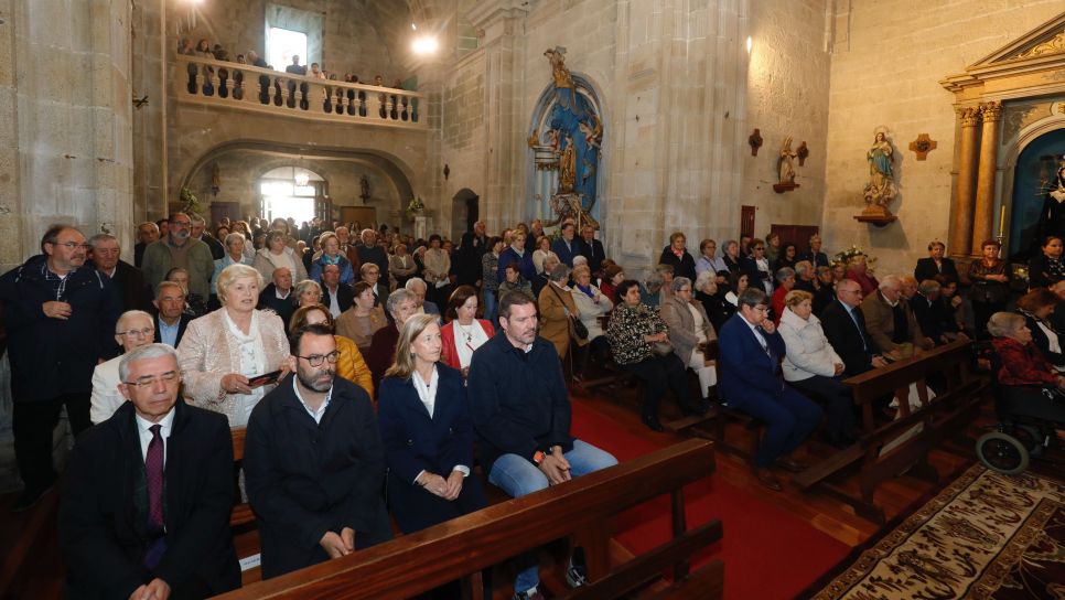 Misa de reapertura da igrexa de San Martiño de Salcedo