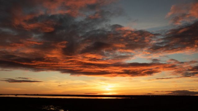 Atardecer en Villafáfila
