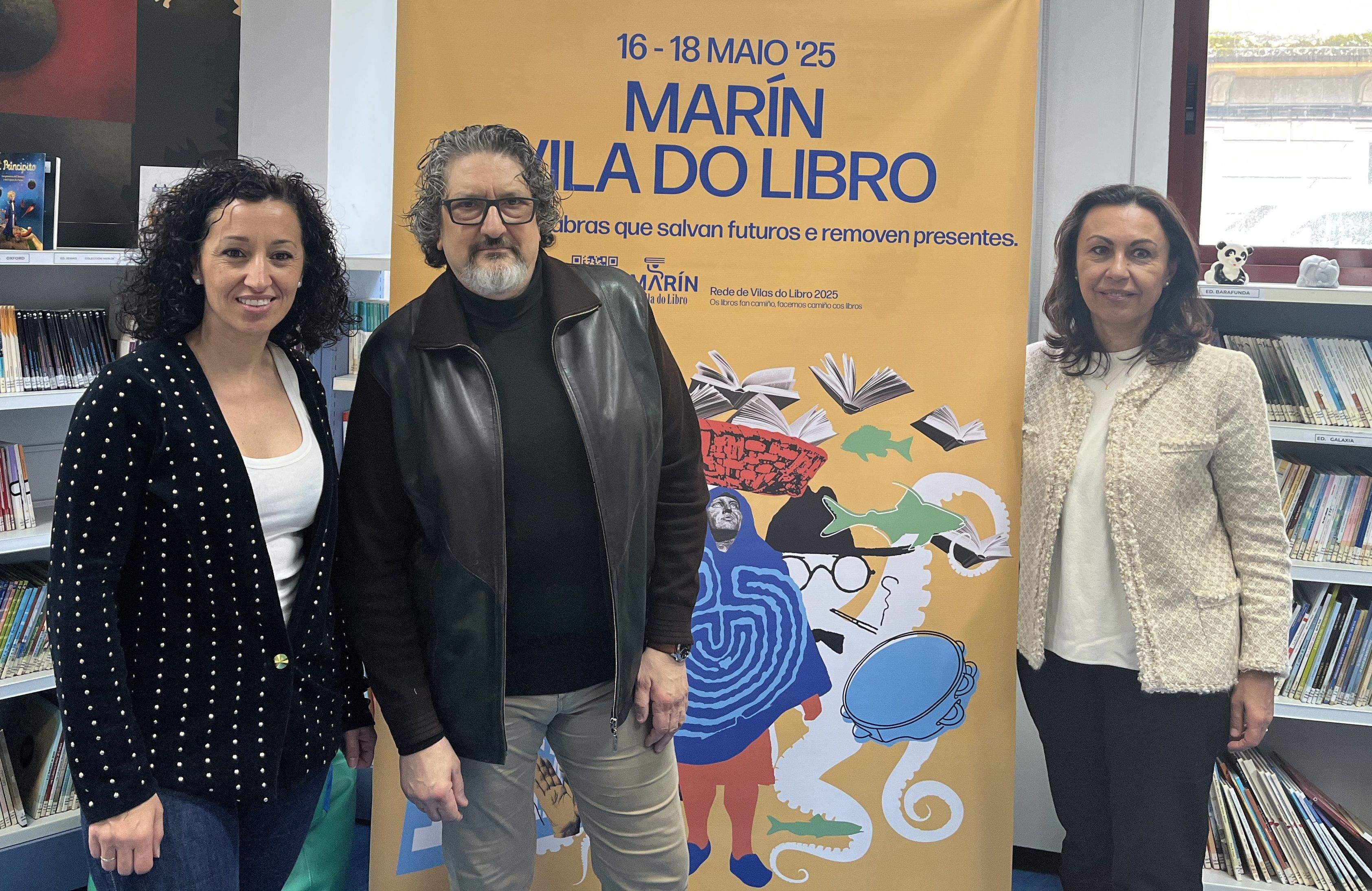 Presentación do programa 'Marín, vila do libro'