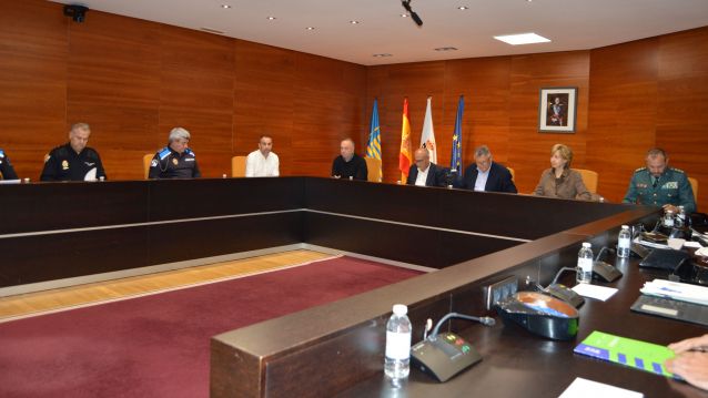 Xunta local de seguridade en Sanxenxo