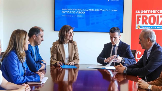 El Grupo Froiz se incorpora como socio a la Alianza Galega polo Clima El Grupo Froiz se incorpora como socio a la Alianza Galega polo Clima