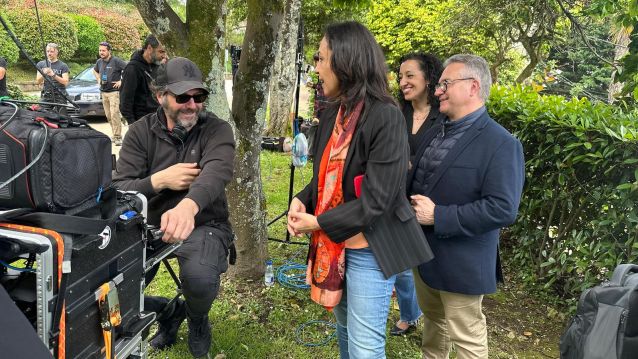 Rodaxe da serie 'Marusía. Vientos de honor' na Finca de Briz Rodaxe da serie 'Marusía. Vientos de honor' na Finca de Briz