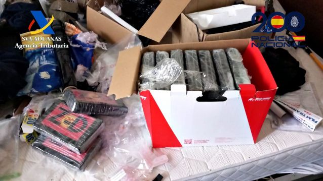Intervenidos 23 kilos de cocaína Intervenidos 23 kilos de cocaína