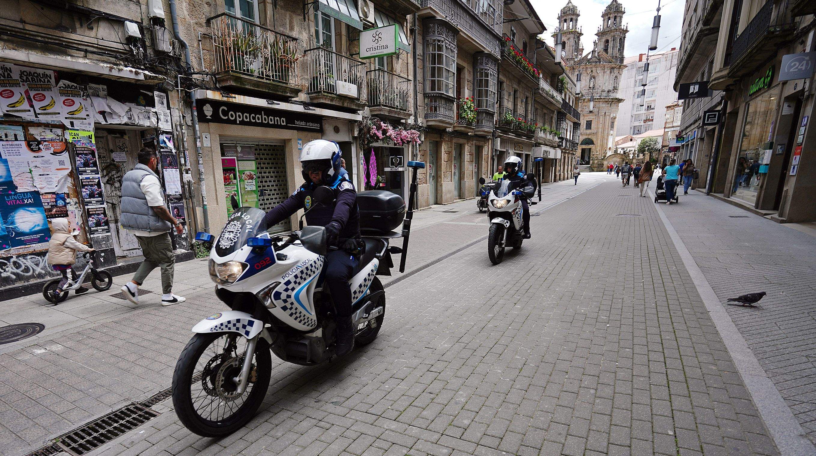 Axentes da Policía Local de Pontevedra