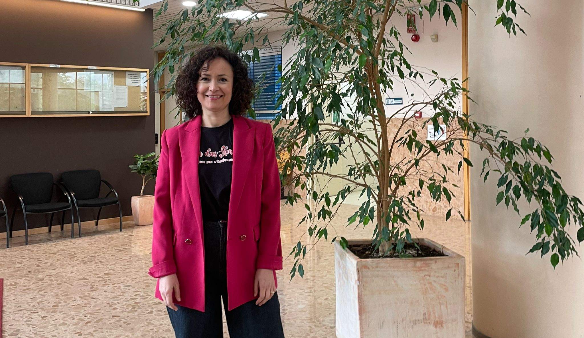 Luisa Sánchez, profesora en el IES A Xunqueira I y directora de coros