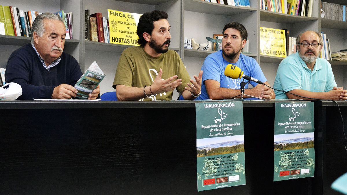 Presentación do Espazo Natural e arqueolóxico dos Sete Camiños