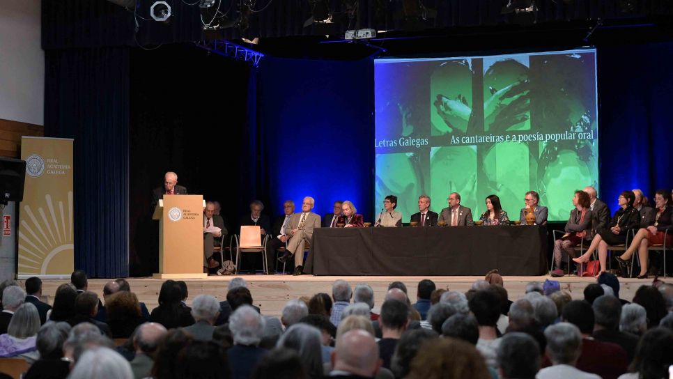 Pleno da Real Academia Galega polo Día das Letras Galegas 2025