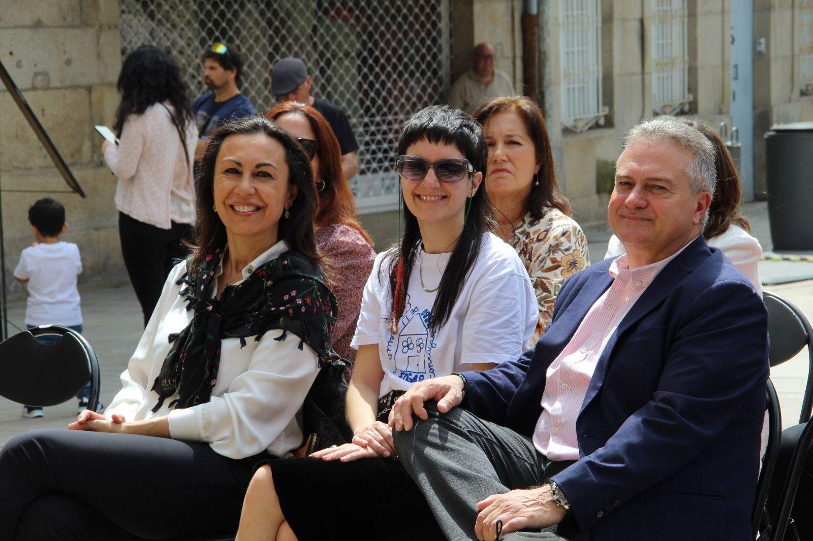 Acto institucional en Marín Vila do Libro por el Día das Letras Galegas