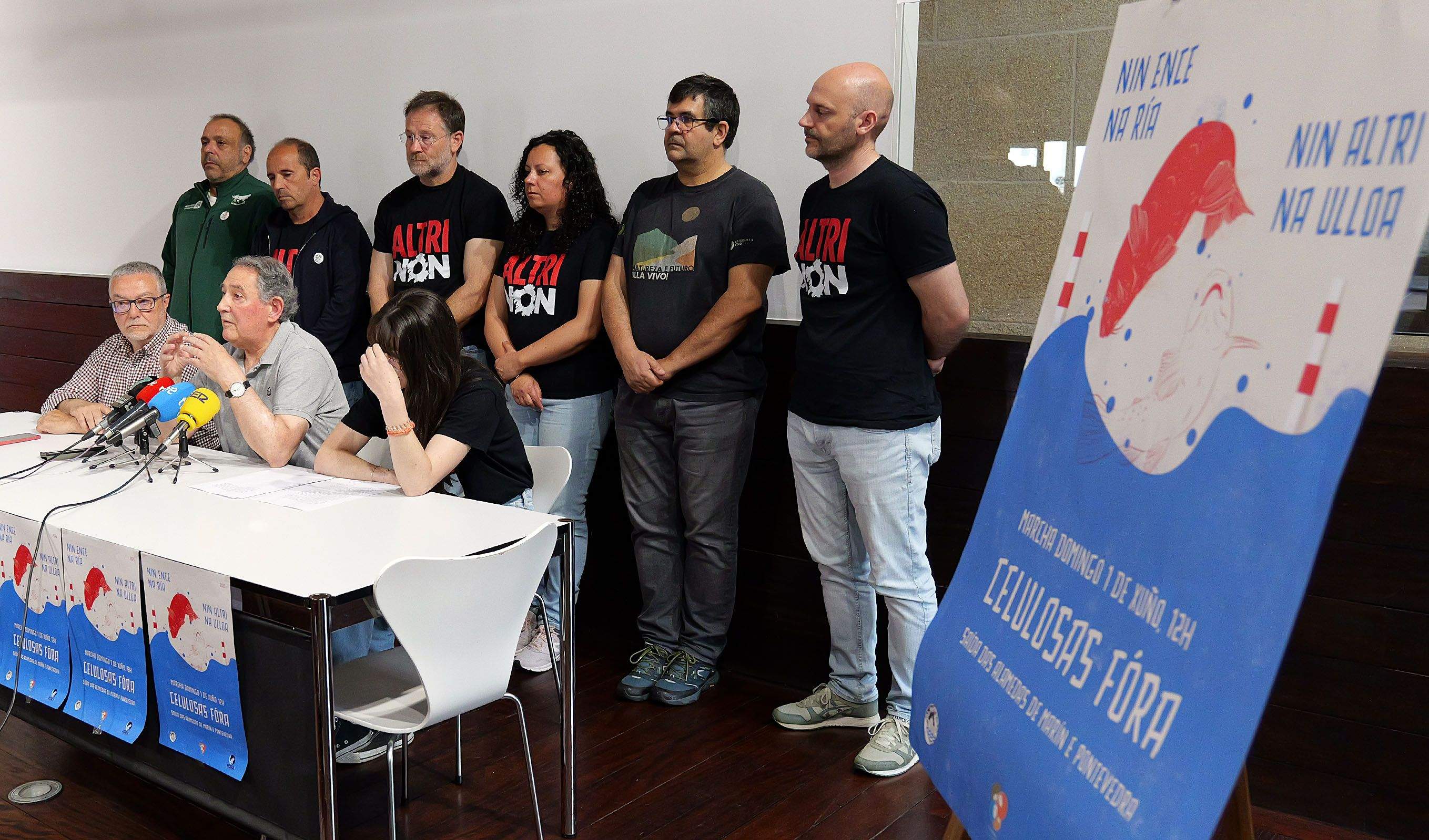 Presentación de la Marcha contra as Celulosas