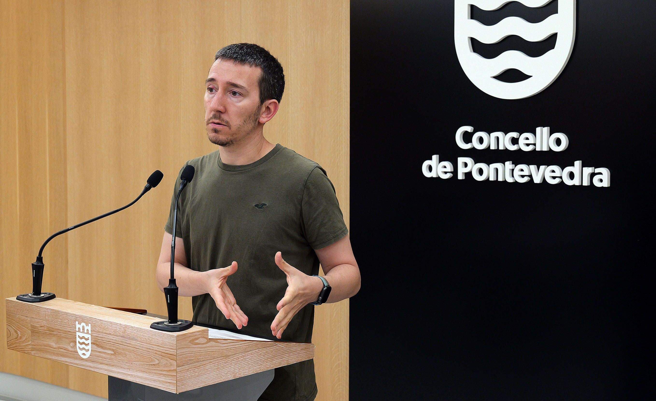 Alberto Oubiña, concelleiro de Urbanismo en Pontevedra