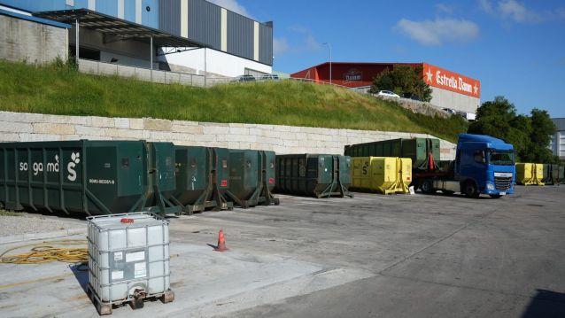 Planta de transferencia de SOGAMA en Ribadumia Planta de transferencia de SOGAMA en Ribadumia