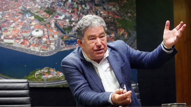 Miguel Anxo Fernández Lores, alcalde de Pontevedra