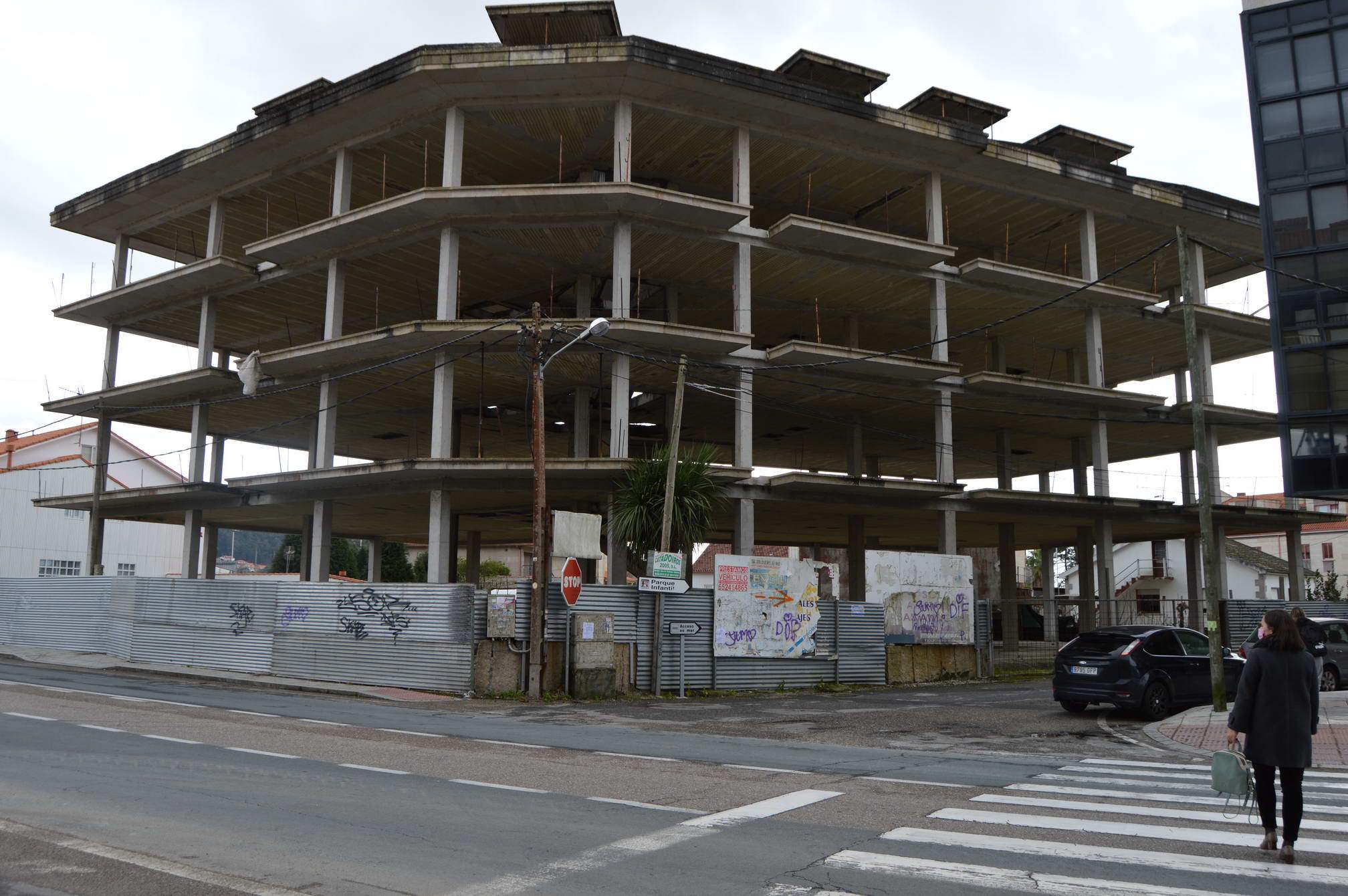 Edificio en A Revolta, que será demolido
