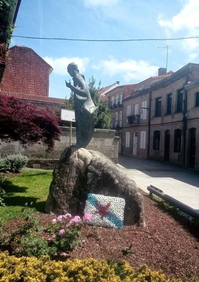 Monumento de Castelao en Pontevedra
