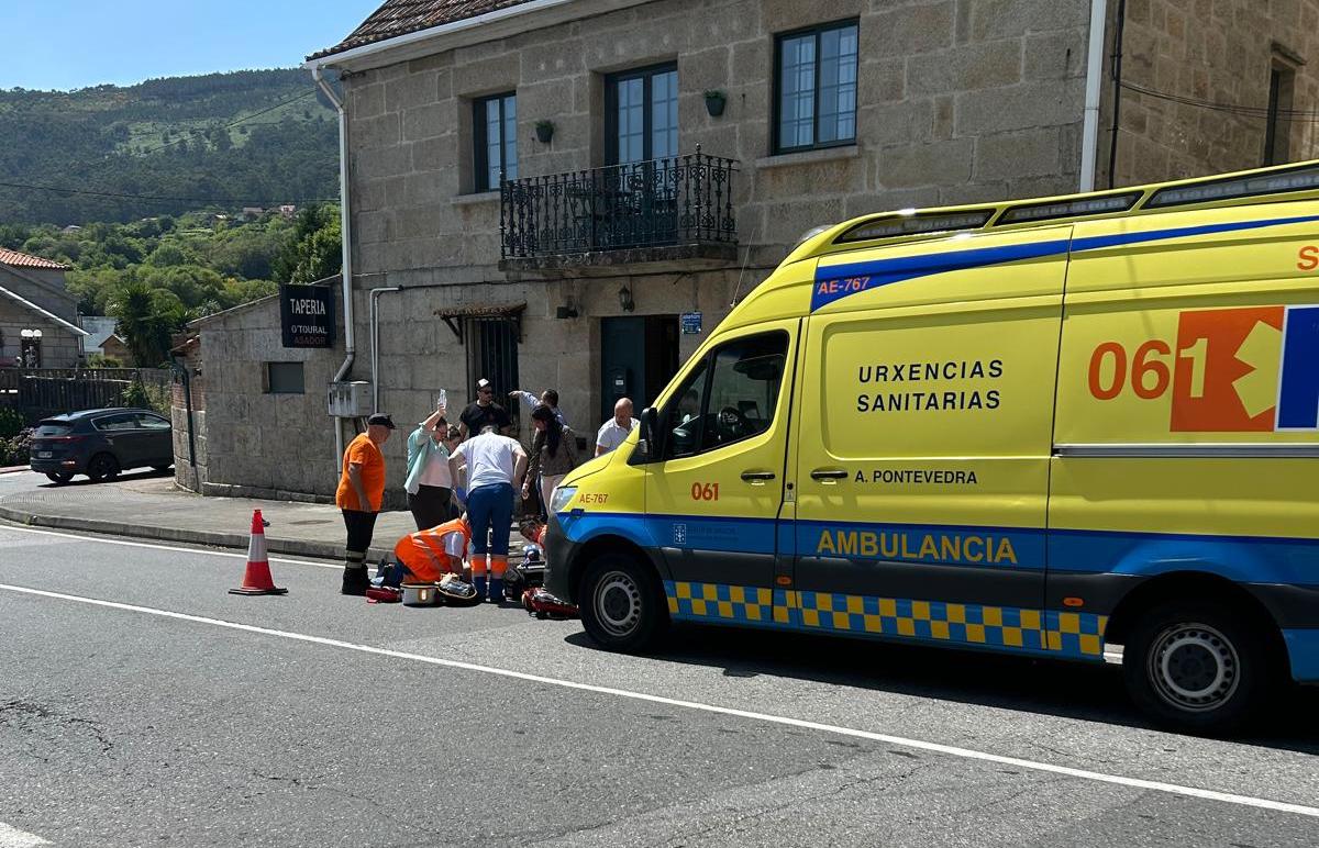 Atropelo mortal en Vilaboa