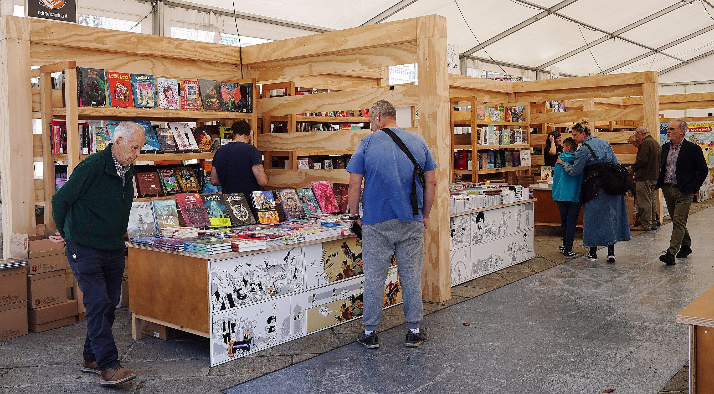 Inauguración da terceira edición do festival BDra Gráfica