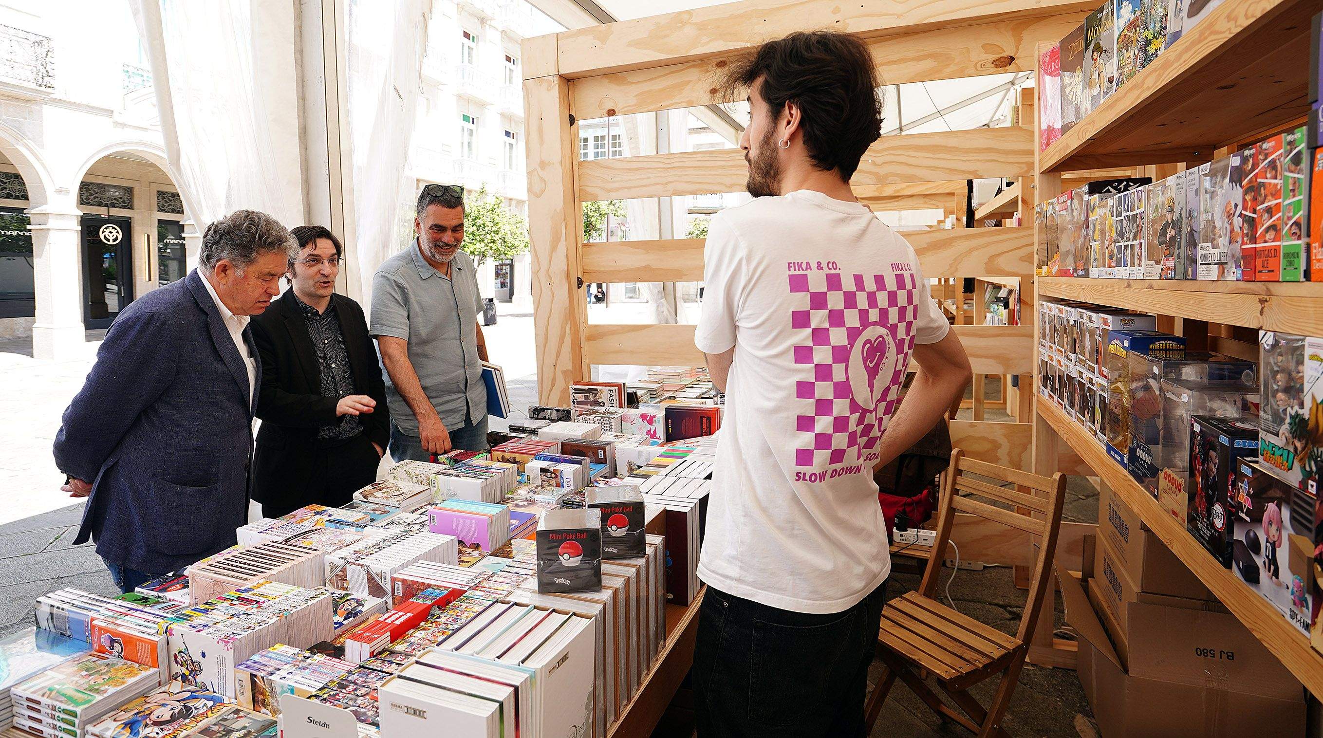 Inauguración da terceira edición do festival BDra Gráfica