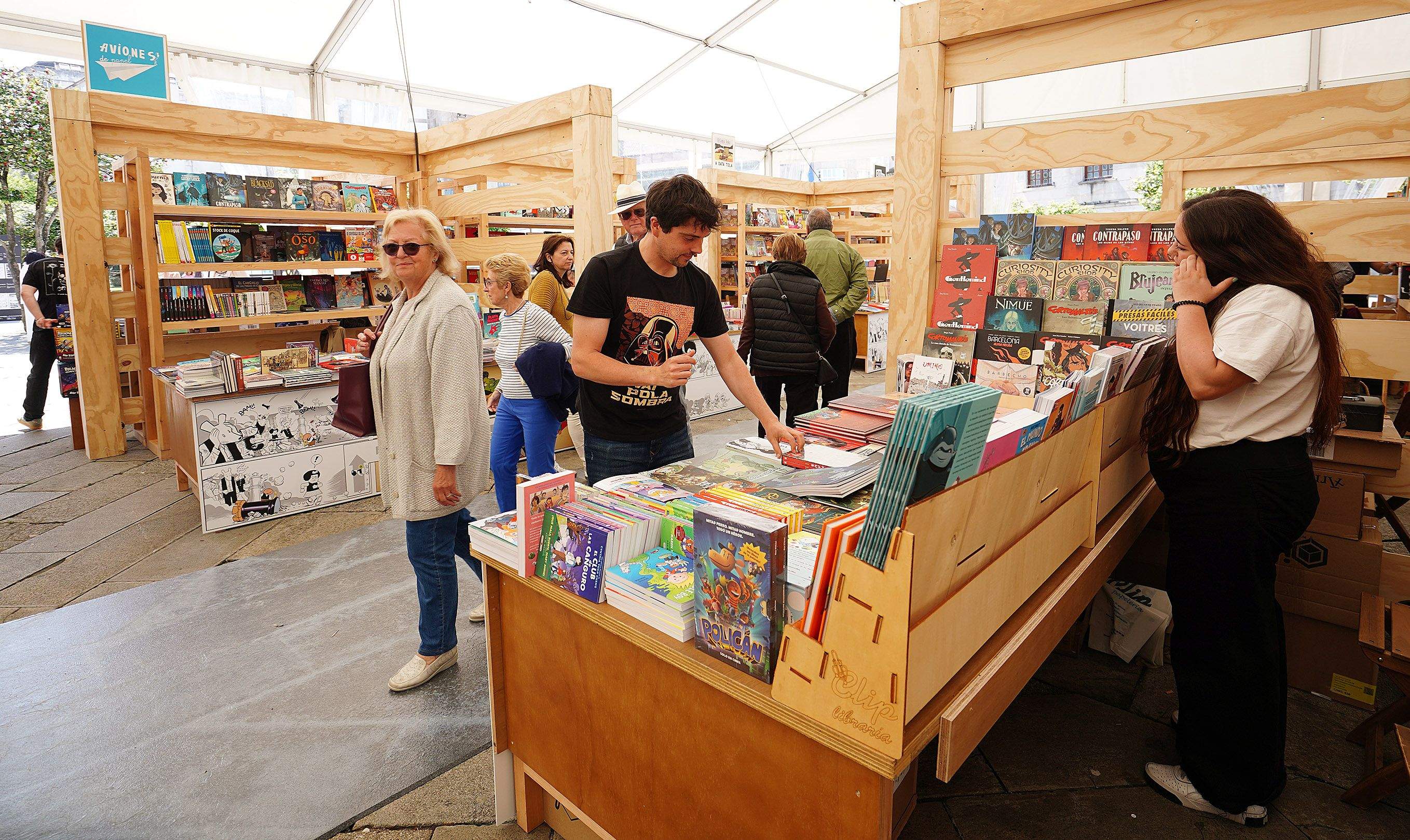 Inauguración da terceira edición do festival BDra Gráfica